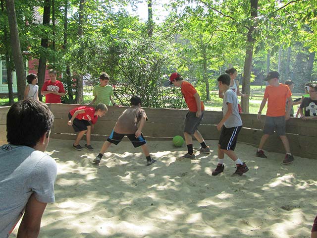 IMG_2729 Hiram House campers playing soccer
